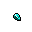 cyan crystal fragment
